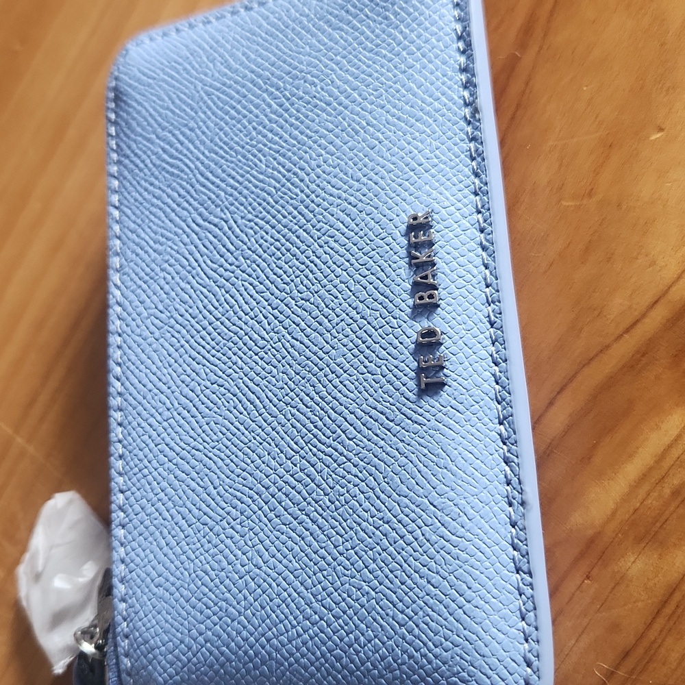 Nwt. Ted Baker Lulu Ligth Blue Wrist Wallet - Picture 3 of 7